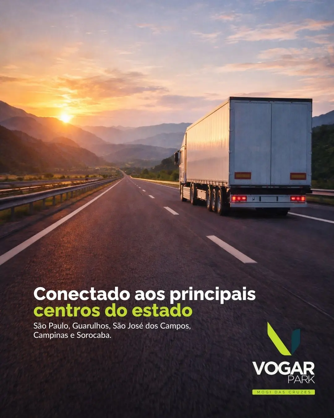 Conectado aos principais centros do estado